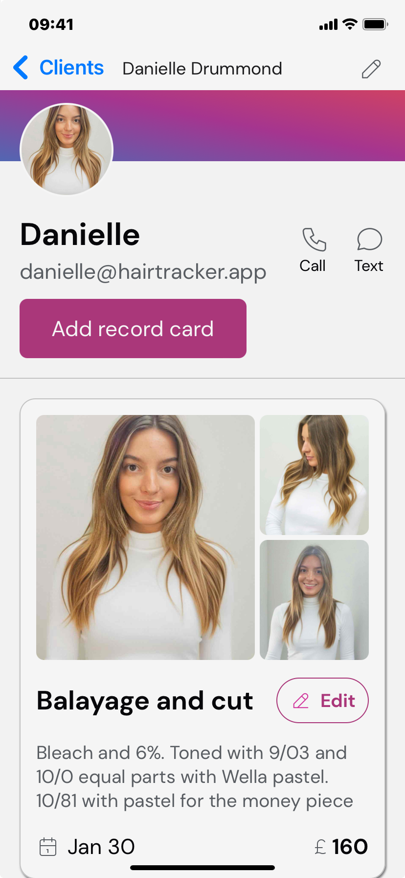 HairTracker logo